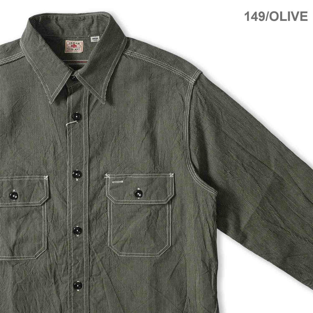 SUGAR CANE シュガーケーン 長袖 シャツ "JEAN CORD WORK SHIRT (LONG SLEEVE)" SC25511