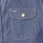 SUGAR CANE シュガーケーン 長袖 シャツ "BLUE CHAMBRAY WORK SHIRT" SC27850