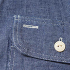SUGAR CANE シュガーケーン 長袖 シャツ "BLUE CHAMBRAY WORK SHIRT" SC27850