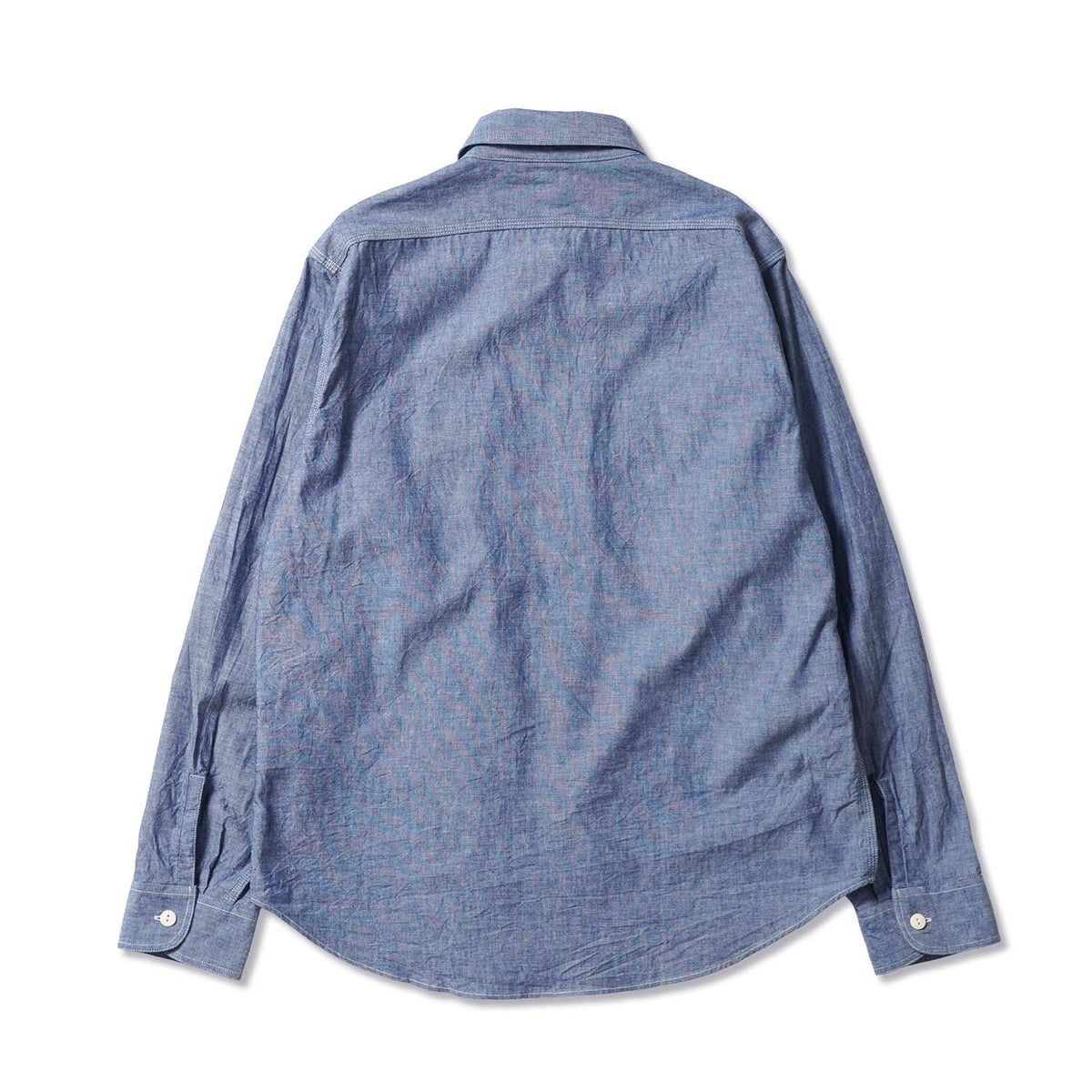 SUGAR CANE シュガーケーン 長袖 シャツ "BLUE CHAMBRAY WORK SHIRT" SC27850