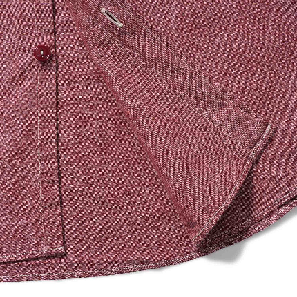 SUGAR CANE シュガーケーン 長袖 シャツ "RED CHAMBRAY WORK SHIRT (LONG SLEEVE)" SC29682