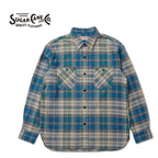 SUGAR CANE シュガーケーン 長袖 シャツ "TWILL CHECK WORK SHIRT" SC29779