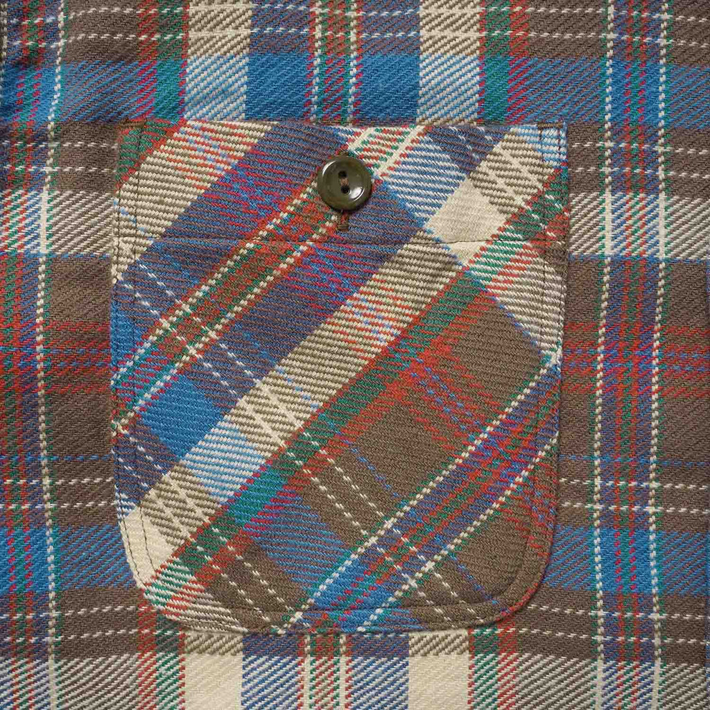 SUGAR CANE シュガーケーン 長袖 シャツ "TWILL CHECK WORK SHIRT" SC29780