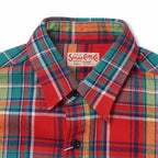 SUGAR CANE シュガーケーン 長袖 シャツ "TWILL CHECK WORK SHIRT" SC29781
