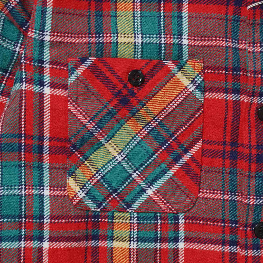 SUGAR CANE シュガーケーン 長袖 シャツ "TWILL CHECK WORK SHIRT" SC29781