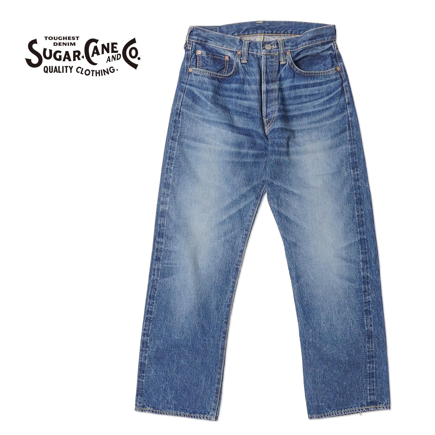 シュガーケーン　デニムインチ Ｗ34Ｌ30 SUGAR CANE シュガーケーン デニム パンツ 14.25oz. DENIM 1947 MODEL
