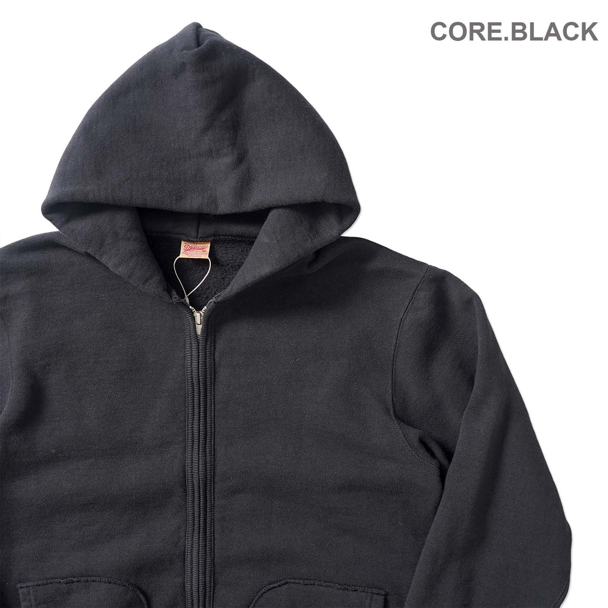 DELUXEWARE デラックスウエア　スウェット トレーナー　"FULLZIP PARKA PLAIN" SPZ-00