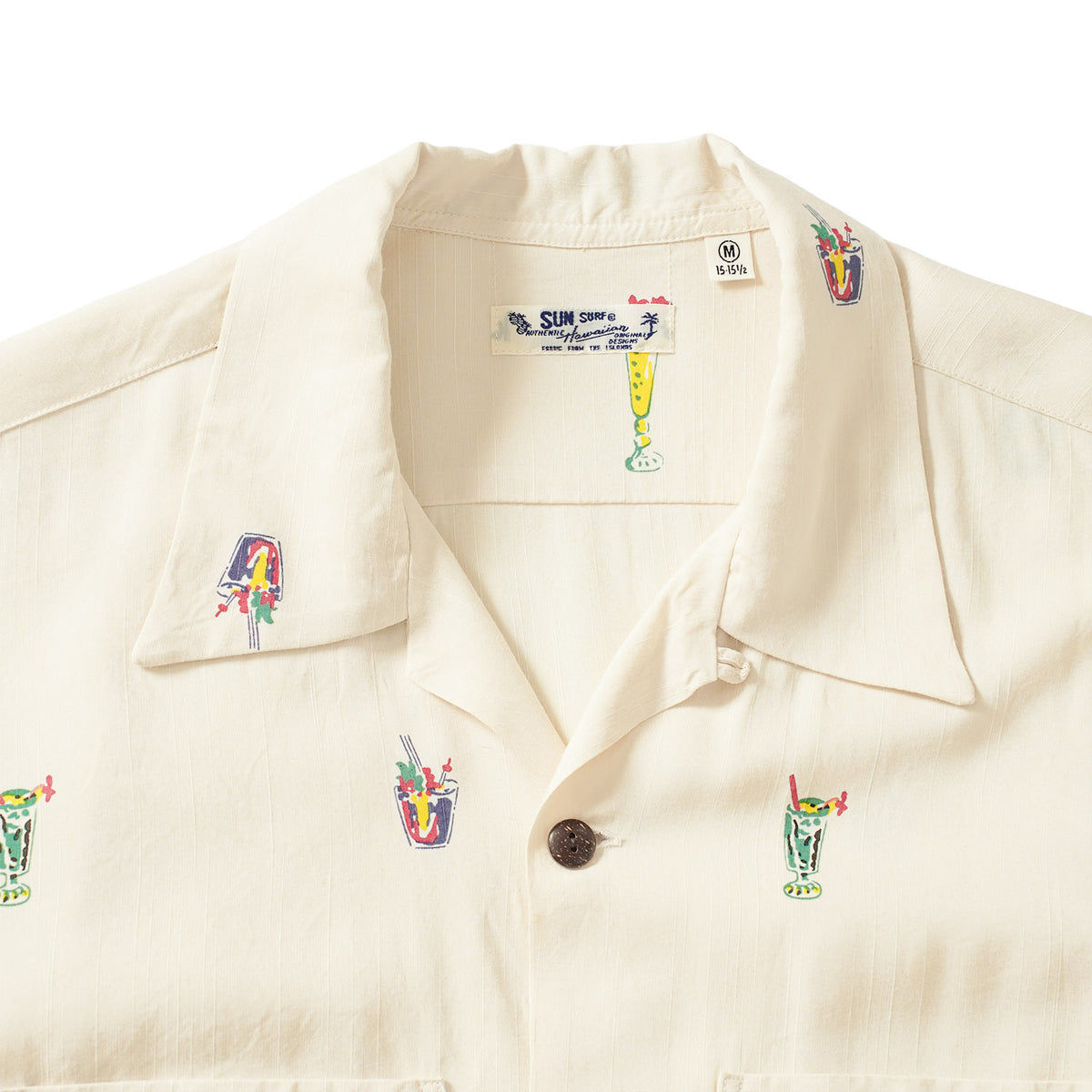 【別注】SUN SURF サンサーフ 長袖アロハシャツ 2026 ろーぐす別注 “TROPICAL DRINKS” SS29749RG