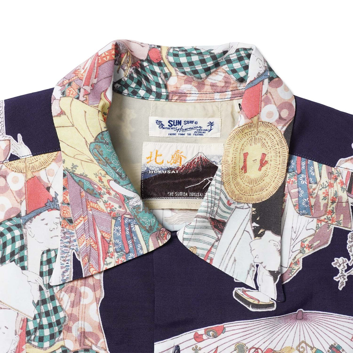 SUN SURF サンサーフ 半袖 アロハシャツ SUN SURF × 葛飾北斎 SPECIAL EDITION “踊り” SS39655