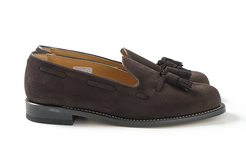 GLAD HAND グラッドハンド 革靴 スリッポン GLAD HAND×REGAL TASSELED SLIP-ON SHOES "SUEDE" GLADHAND-TASSELED-SLIPON-SHOES