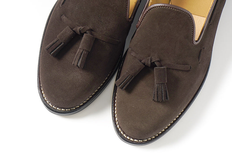 GLAD HAND グラッドハンド 革靴 スリッポン GLAD HAND×REGAL TASSELED SLIP-ON SHOES "SUEDE" GLADHAND-TASSELED-SLIPON-SHOES