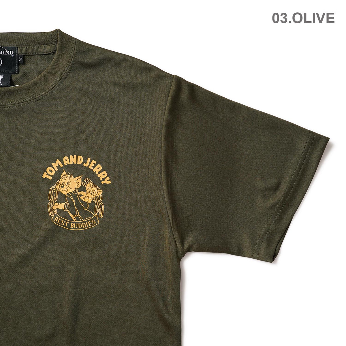 VANSON バンソン 半袖Tシャツ "TOM＆JERRY コラボ ドライパック半袖Tシャツ" TJN-2625