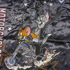 VANSON バンソン スカジャン TOM＆JERRY "サテン×ツイル リバーシブルスカジャン" TJV-2604