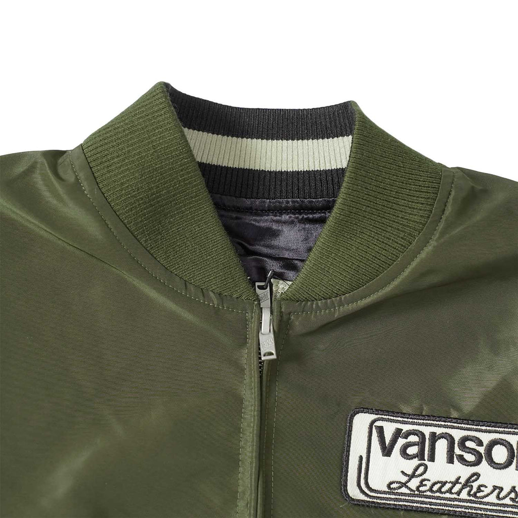 VANSON バンソン スカジャン TOM＆JERRY "サテン×ツイル リバーシブルスカジャン" TJV-2604