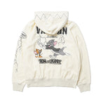 VANSON バンソン スウェット TOM＆JERRY "ベロア フルジップパーカー" TJV-2608