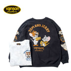 VANSON バンソン スウェット TOM＆JERRY "裏毛プルオーバートレーナー" TJV-2610