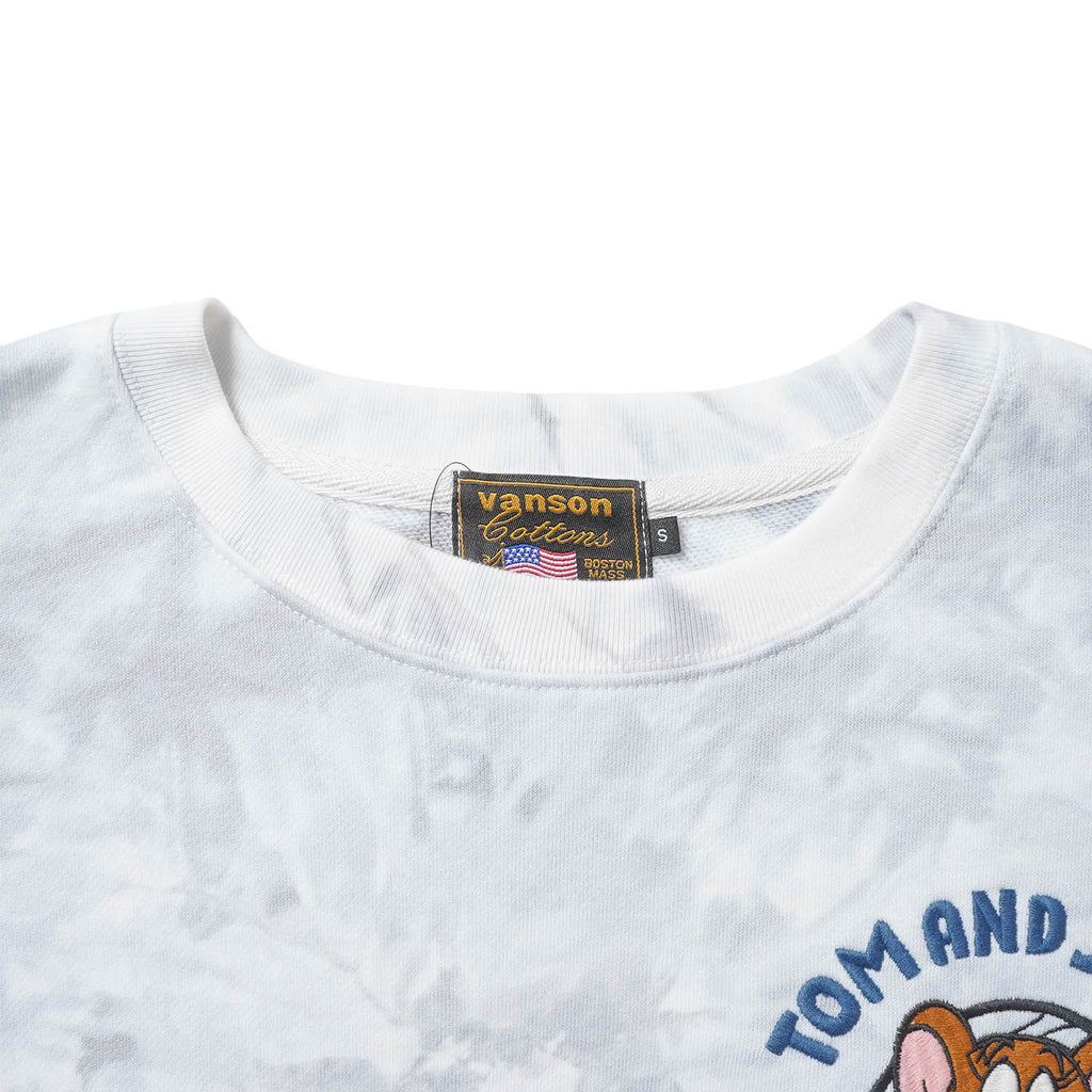 VANSON バンソン スウェット TOM＆JERRY "裏毛プルオーバートレーナー" TJV-2610