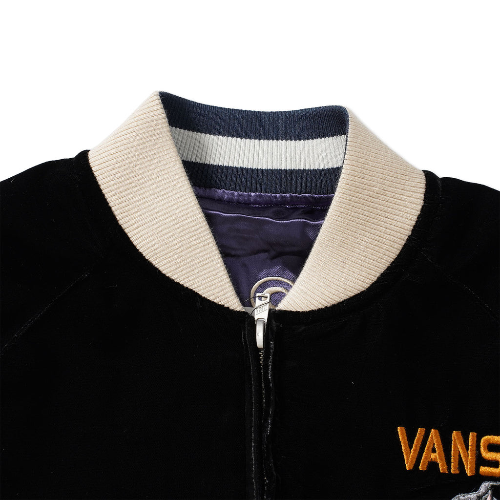 VANSON バンソン スカジャン TOM＆JERRY "別珍×レーヨン リバーシブルスカジャン" TJV-2612