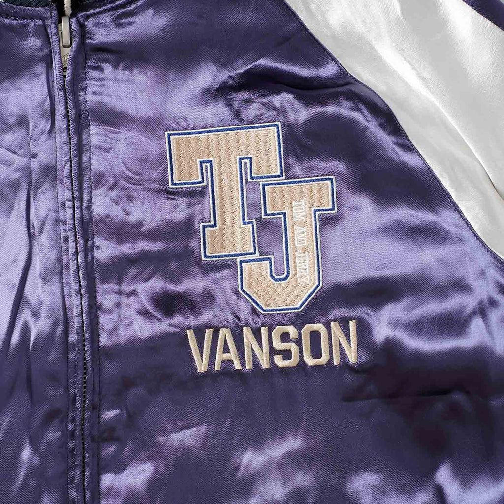 VANSON バンソン スカジャン TOM＆JERRY "別珍×レーヨン リバーシブルスカジャン" TJV-2612