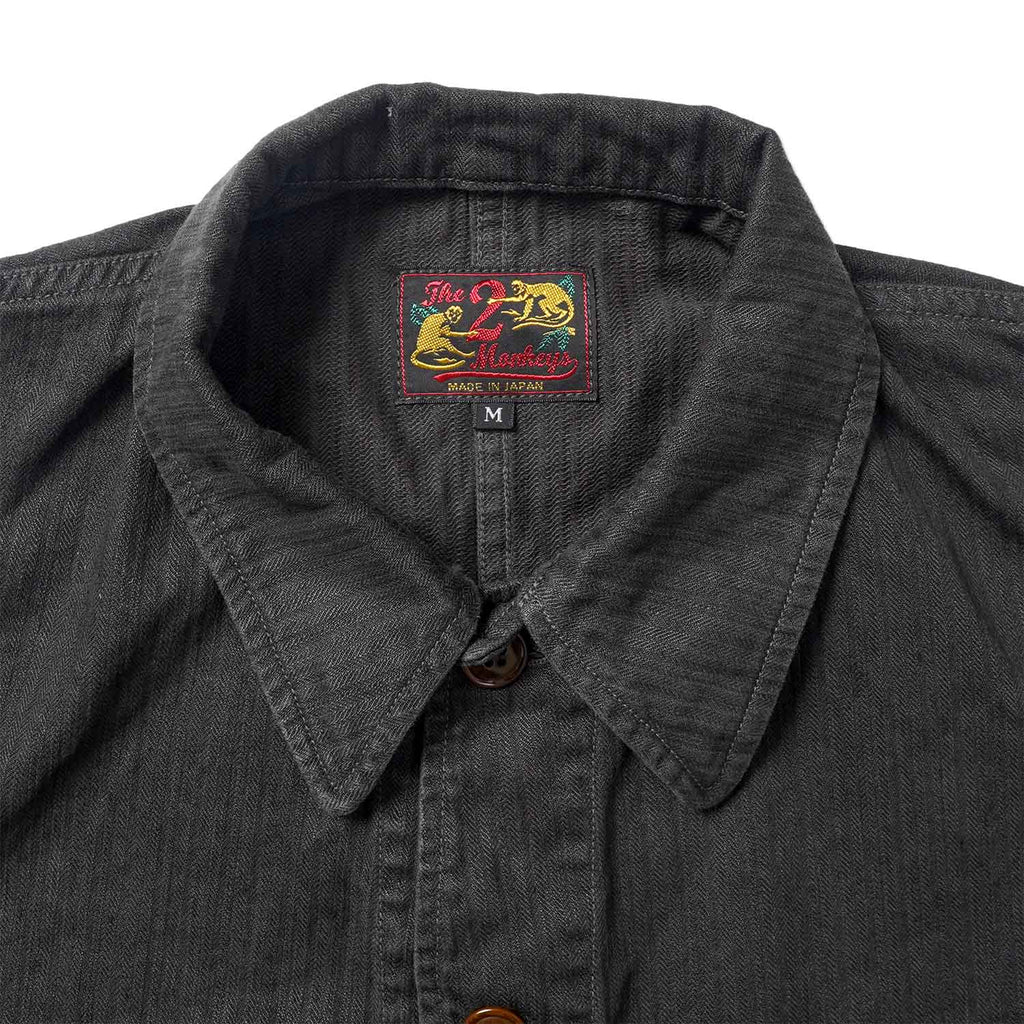 The 2 Monkeys ザ ツーモンキーズ カバーオール ジャケット “Linen / Cotton Chore Jacket” TM23420