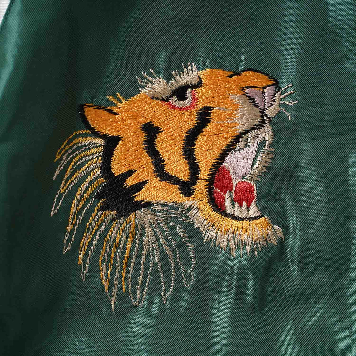 TAILOR TOYO テーラー東洋 スカジャン Early 1950s Style Acetate Souvenir Jacket “ROARING TIGER” × “EAGLE” TT15972-145