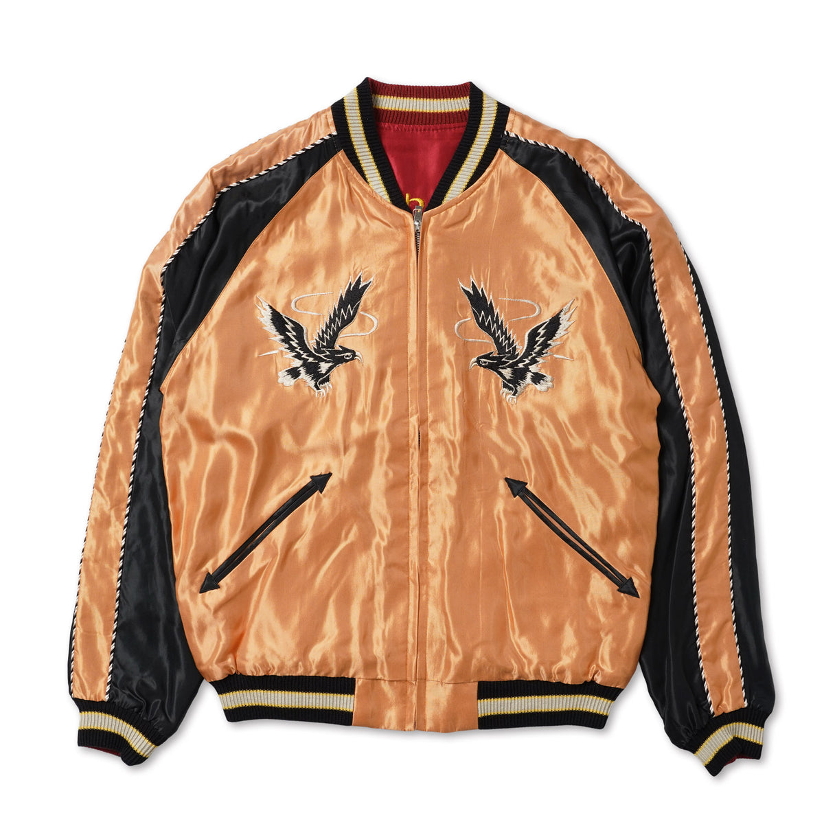 TAILOR TOYO テーラー東洋 スカジャン Early 1950s Style Acetate Souvenir Jacket “BLACK EAGLE” × “DRAGON HEAD” TT15972-159