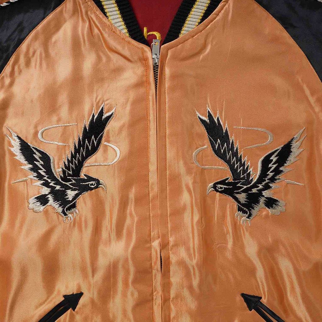 TAILOR TOYO テーラー東洋 スカジャン Early 1950s Style Acetate Souvenir Jacket “BLACK EAGLE” × “DRAGON HEAD” TT15972-159