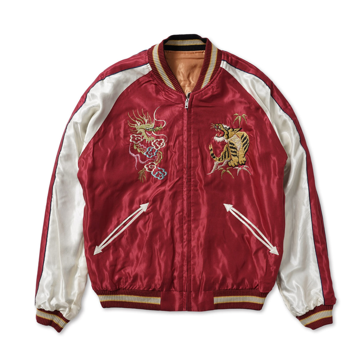 TAILOR TOYO テーラー東洋 スカジャン Early 1950s Style Acetate Souvenir Jacket “BLACK EAGLE” × “DRAGON HEAD” TT15972-159