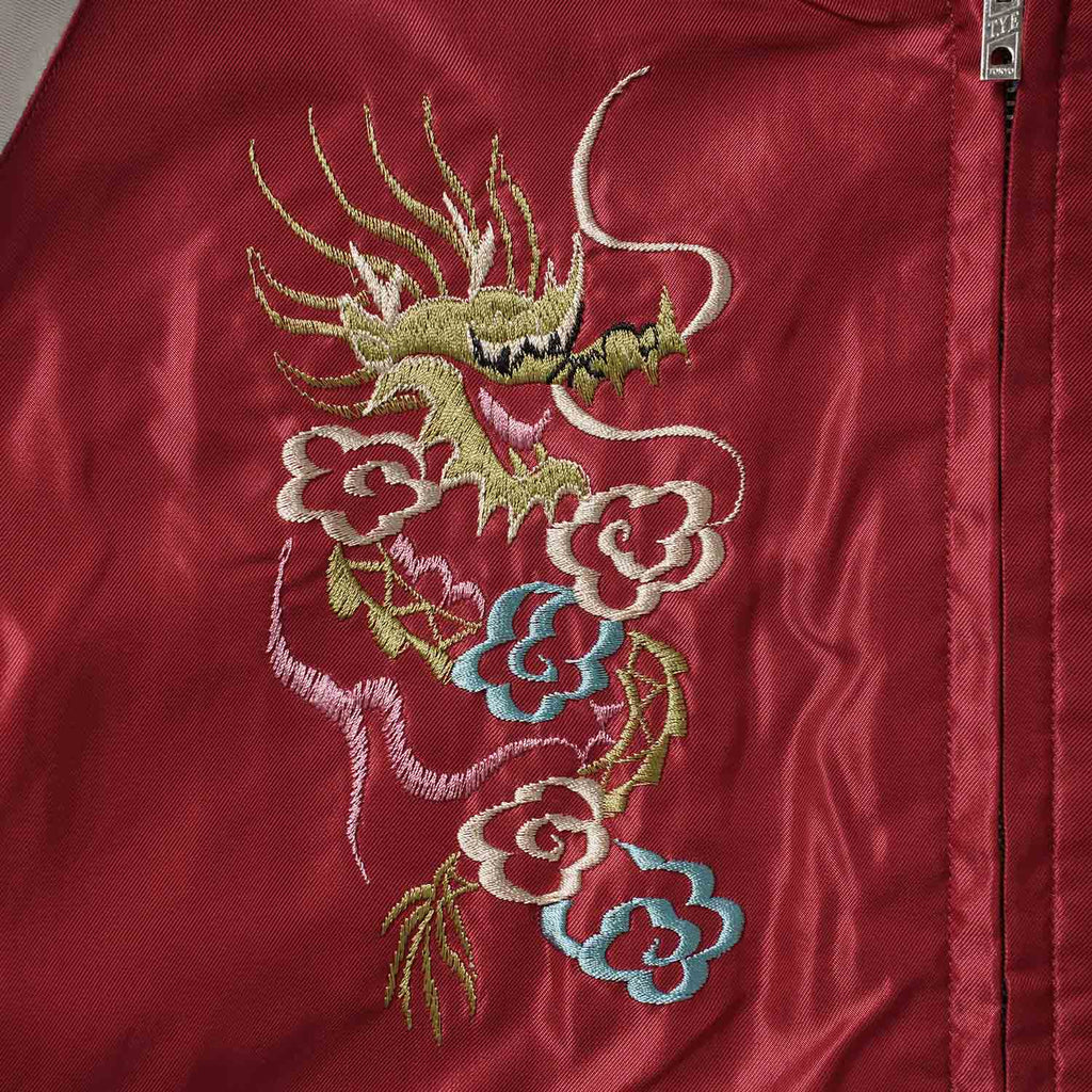 TAILOR TOYO テーラー東洋 スカジャン Early 1950s Style Acetate Souvenir Jacket “BLACK EAGLE” × “DRAGON HEAD” TT15972-159