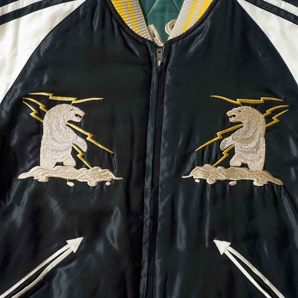 TAILOR TOYO テーラー東洋 スカジャン Late 1950s Style Acetate Quilted Souvenir Jacket “MOOSE” × “ALASKAN EAGLE” TT15973-119