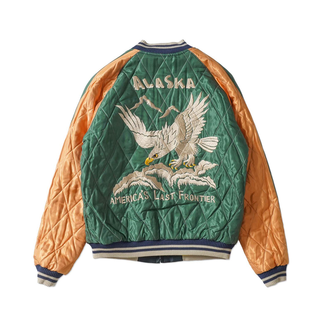 TAILOR TOYO テーラー東洋 スカジャン Late 1950s Style Acetate Quilted Souvenir Jacket “MOOSE” × “ALASKAN EAGLE” TT15973-119
