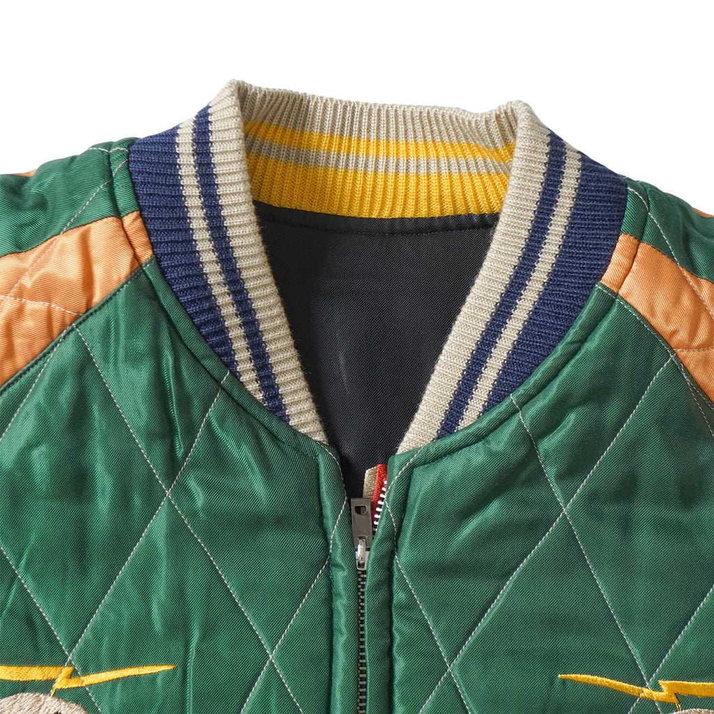 TAILOR TOYO テーラー東洋 スカジャン Late 1950s Style Acetate Quilted Souvenir Jacket “MOOSE” × “ALASKAN EAGLE” TT15973-119