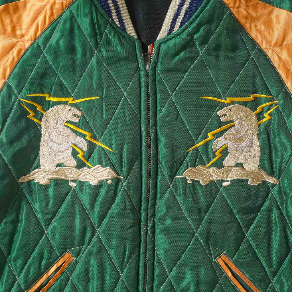 TAILOR TOYO テーラー東洋 スカジャン Late 1950s Style Acetate Quilted Souvenir Jacket “MOOSE” × “ALASKAN EAGLE” TT15973-119