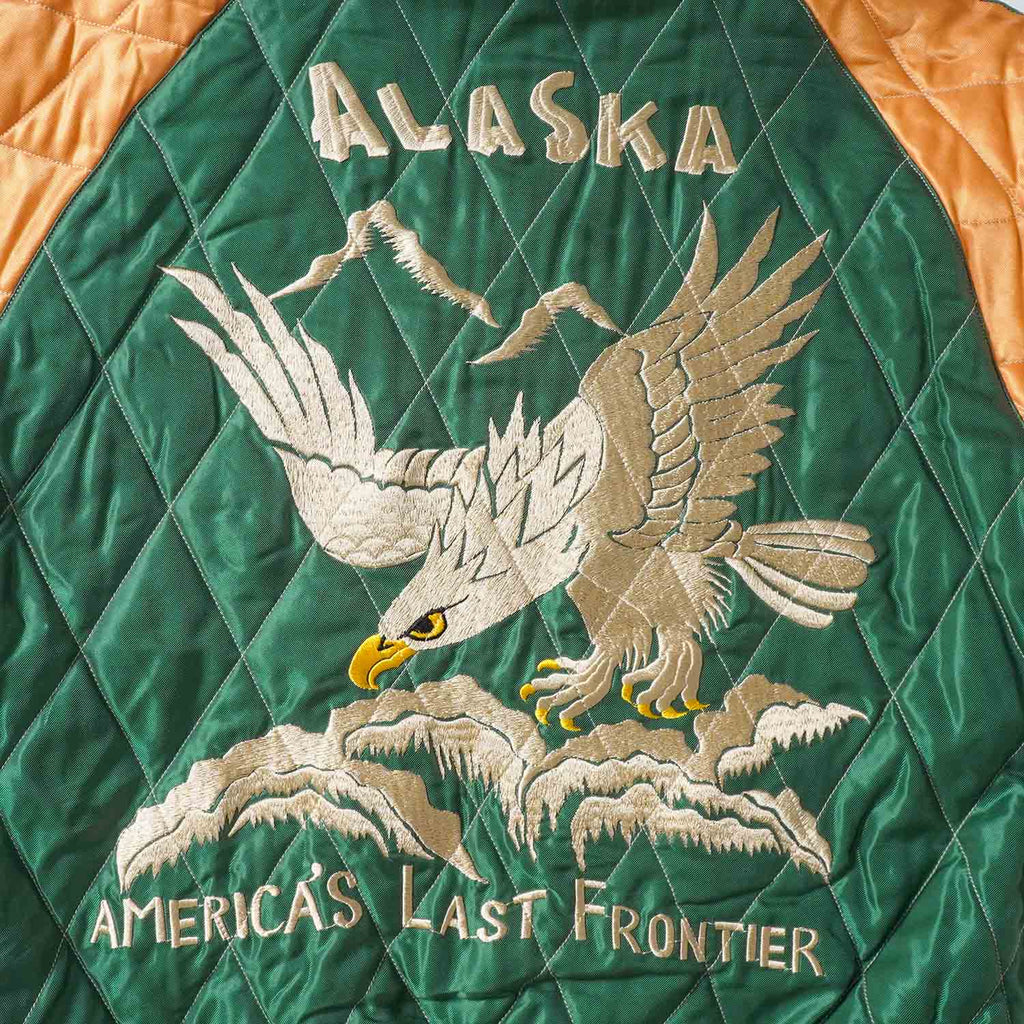 TAILOR TOYO テーラー東洋 スカジャン Late 1950s Style Acetate Quilted Souvenir Jacket “MOOSE” × “ALASKAN EAGLE” TT15973-119