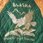 TAILOR TOYO テーラー東洋 スカジャン Late 1950s Style Acetate Quilted Souvenir Jacket “MOOSE” × “ALASKAN EAGLE” TT15973-119