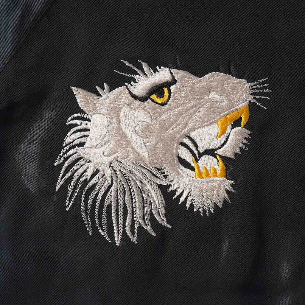 TAILOR TOYO テーラー東洋 スカジャン Mid 1950s Style Acetate Quilted Souvenir Jacket “WHITE TIGER” × “DUELLING DRAGONS” TT15973-219