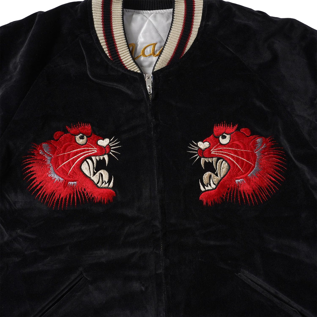 TAILOR TOYO テーラー東洋 スカジャン Mid 1950s Style Velveteen Souvenir Jacket “RED TIGER” × “LANDSCAPE” TT15974-119