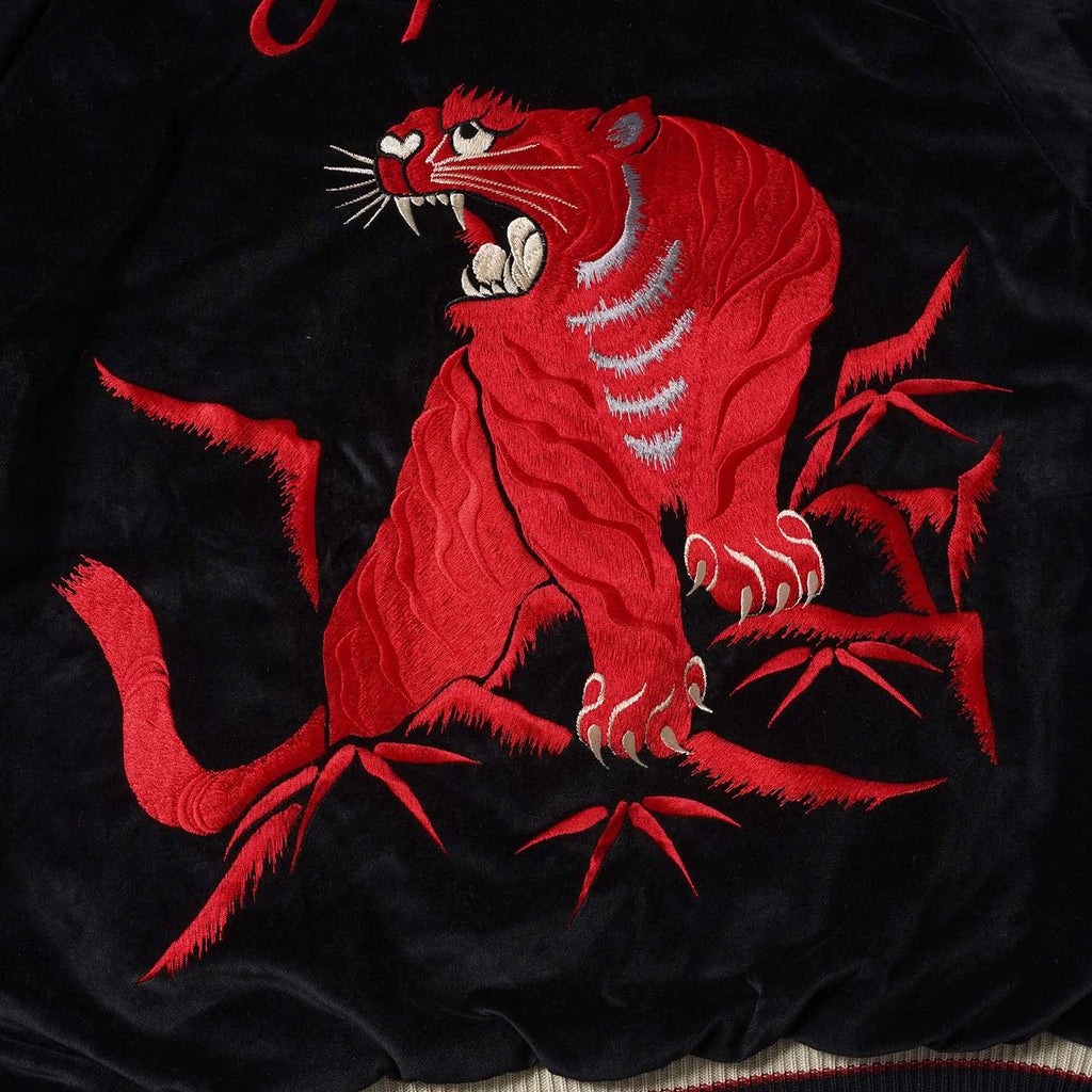 TAILOR TOYO テーラー東洋 スカジャン Mid 1950s Style Velveteen Souvenir Jacket “RED TIGER” × “LANDSCAPE” TT15974-119