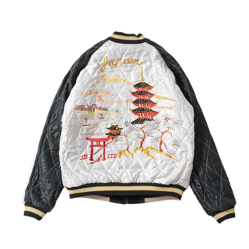 TAILOR TOYO テーラー東洋 スカジャン Mid 1950s Style Velveteen Souvenir Jacket “RED TIGER” × “LANDSCAPE” TT15974-119