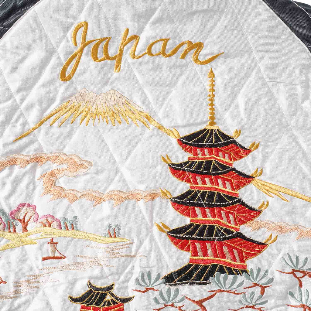 TAILOR TOYO テーラー東洋 スカジャン Mid 1950s Style Velveteen Souvenir Jacket “RED TIGER” × “LANDSCAPE” TT15974-119
