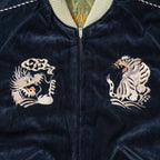 TAILOR TOYO テーラー東洋 スカジャン Mid 1950s Style Velveteen Souvenir Jacket “WHITE DRAGON” × “JAPAN MAP” TT15974-128