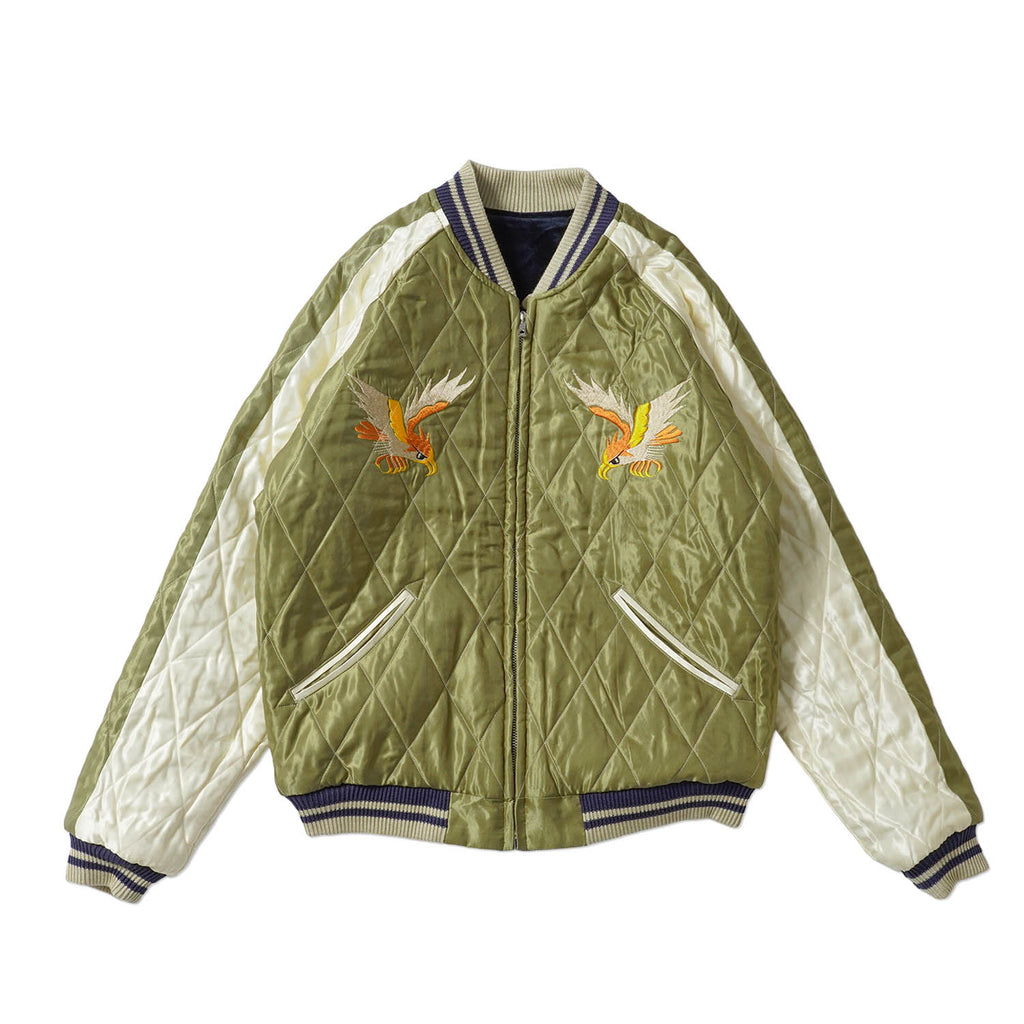 TAILOR TOYO テーラー東洋 スカジャン Mid 1950s Style Velveteen Souvenir Jacket “WHITE DRAGON” × “JAPAN MAP” TT15974-128