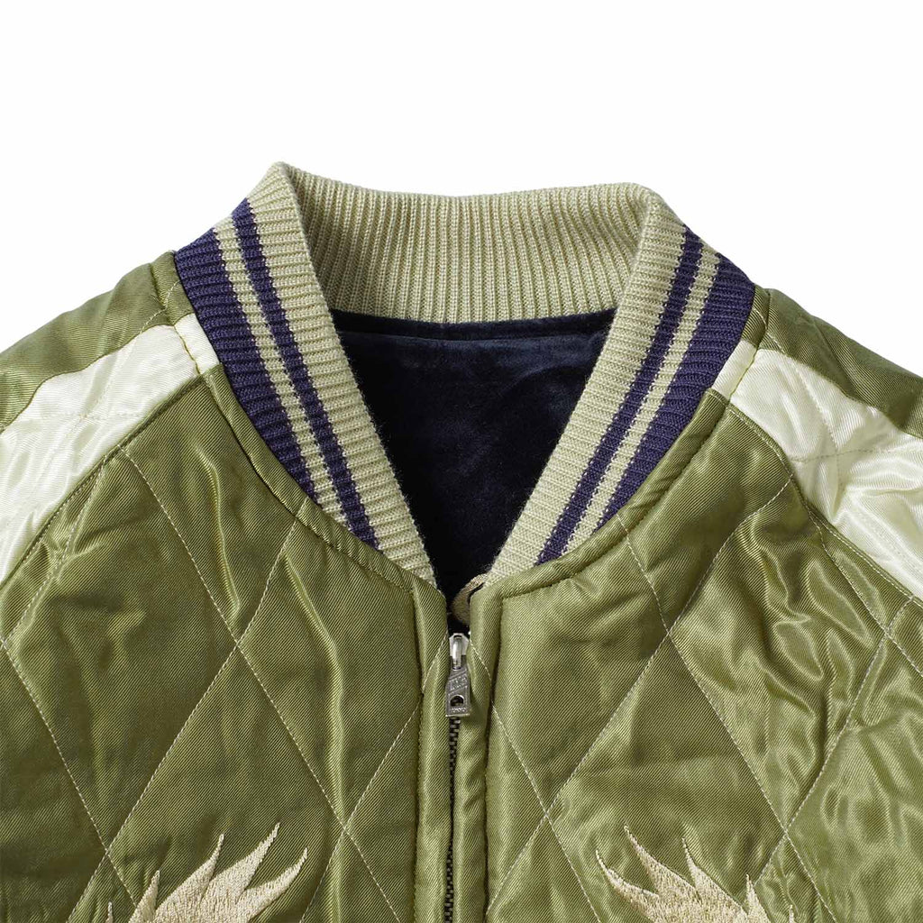 TAILOR TOYO テーラー東洋 スカジャン Mid 1950s Style Velveteen Souvenir Jacket “WHITE DRAGON” × “JAPAN MAP” TT15974-128