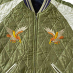 TAILOR TOYO テーラー東洋 スカジャン Mid 1950s Style Velveteen Souvenir Jacket “WHITE DRAGON” × “JAPAN MAP” TT15974-128