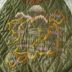 TAILOR TOYO テーラー東洋 スカジャン Mid 1950s Style Velveteen Souvenir Jacket “WHITE DRAGON” × “JAPAN MAP” TT15974-128