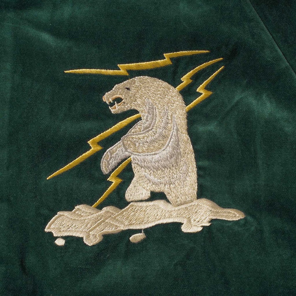 TAILOR TOYO テーラー東洋 スカジャン Late 1950s Style Velveteen Souvenir Jacket “POLAR BEAR” × “ALASKA MAP” TT15974-145
