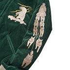 TAILOR TOYO テーラー東洋 スカジャン Late 1950s Style Velveteen Souvenir Jacket “POLAR BEAR” × “ALASKA MAP” TT15974-145
