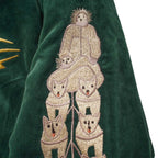 TAILOR TOYO テーラー東洋 スカジャン Late 1950s Style Velveteen Souvenir Jacket “POLAR BEAR” × “ALASKA MAP” TT15974-145