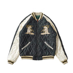 TAILOR TOYO テーラー東洋 スカジャン Late 1950s Style Velveteen Souvenir Jacket “POLAR BEAR” × “ALASKA MAP” TT15974-145
