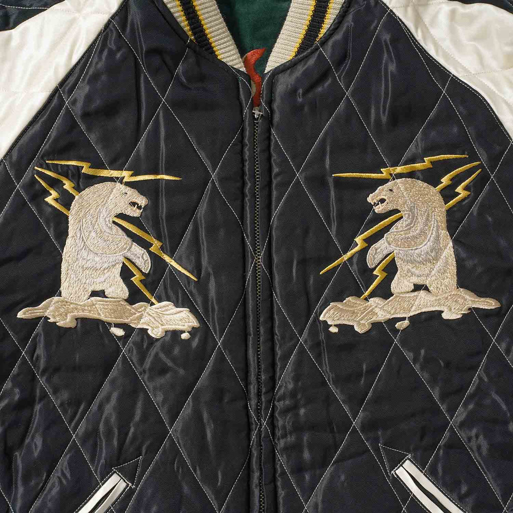TAILOR TOYO テーラー東洋 スカジャン Late 1950s Style Velveteen Souvenir Jacket “POLAR BEAR” × “ALASKA MAP” TT15974-145